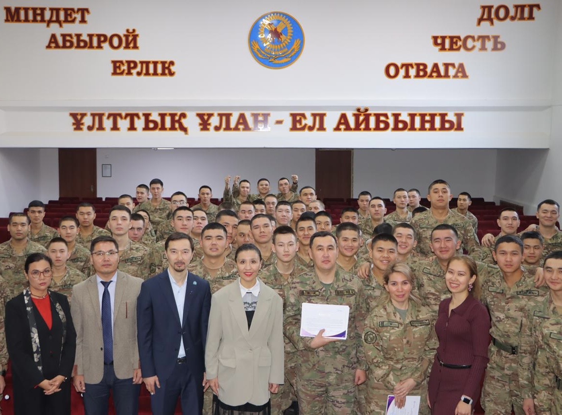 Астанадағы ҚР ІІМ Ұлттық ұланында «Ұлттық диктант» өтті