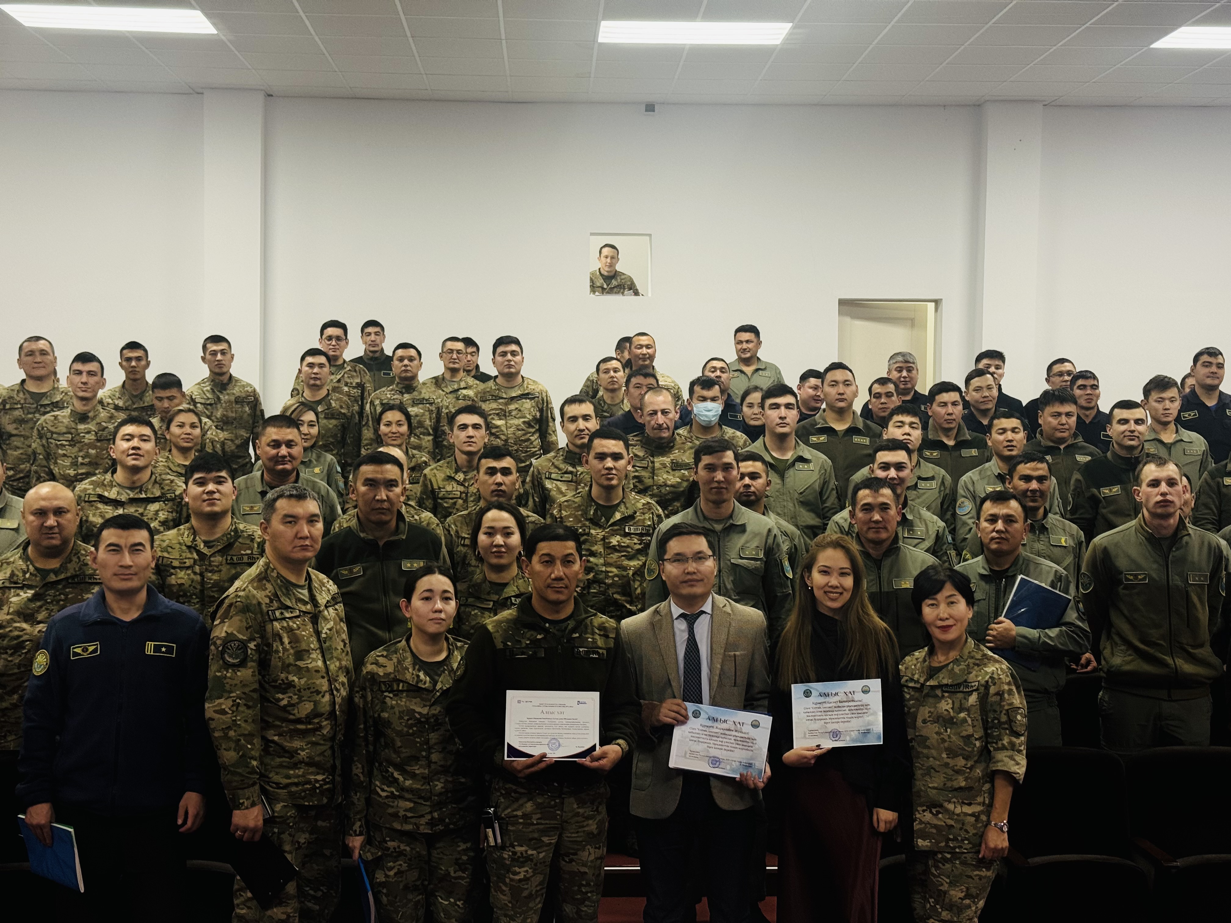 Астанадағы ҚР ІІМ Ұлттық ұланында «Ұлттық диктант» өтті